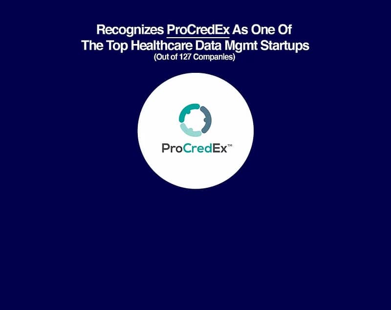 ProCredEx Named Top Healthcare Data Management Startup by Top Startups Summit